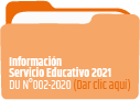 Información del Servicio Educativo 2021